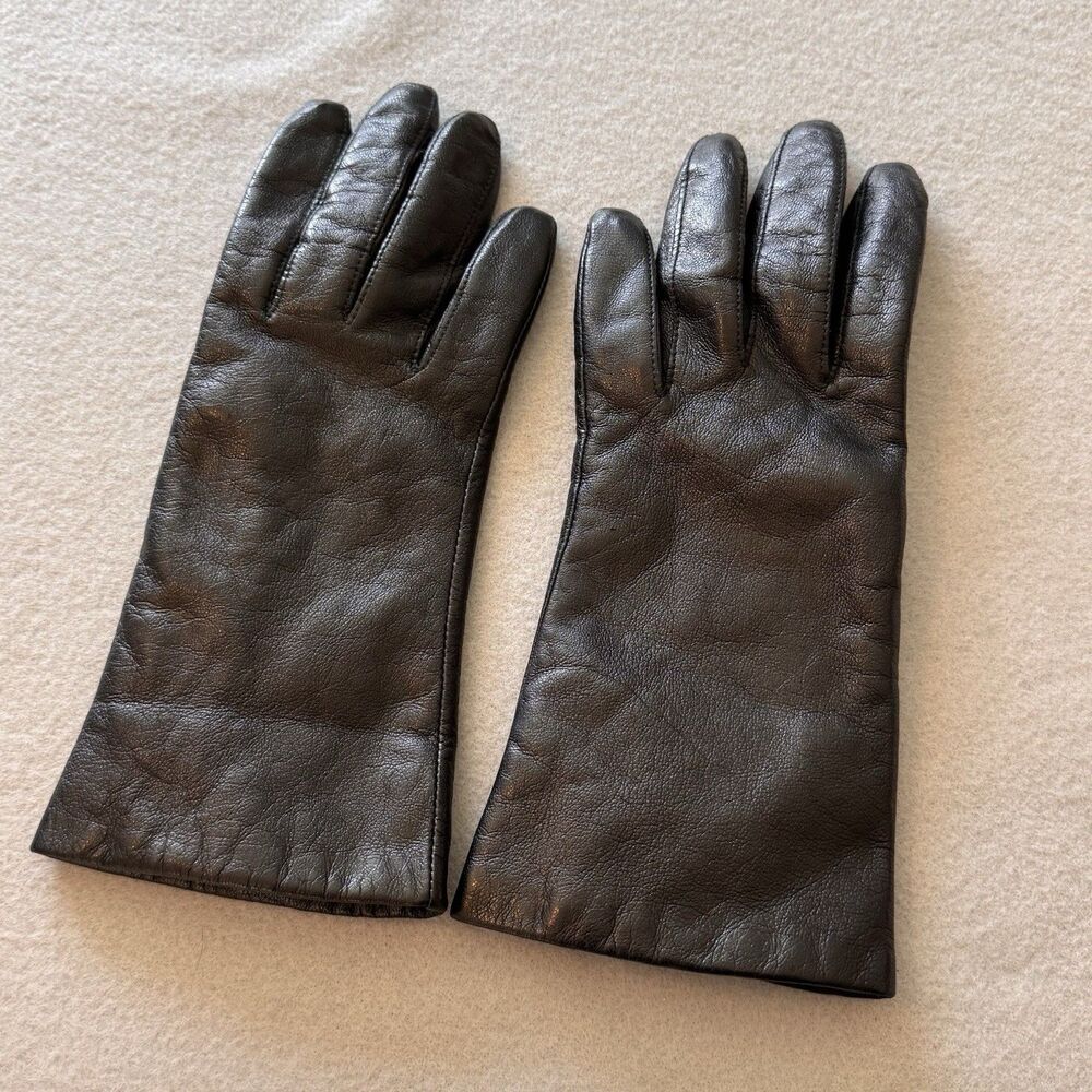 Wilsons Leather Thinsulate Ultra Women's Size M Black Gloves Classic Winter